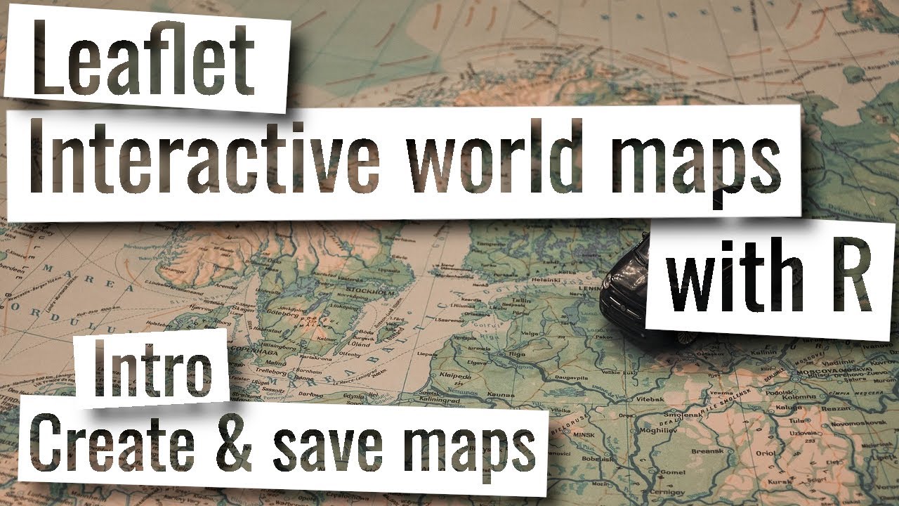 Leaflet - Intro, create and save maps