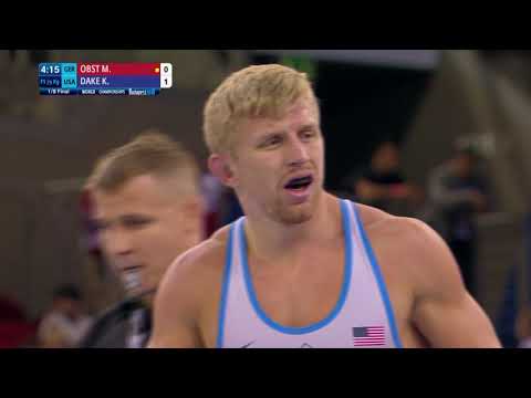 M. OBST (GER) v. KYLE DAKE (USA) // 1/8 FS - 79 kg