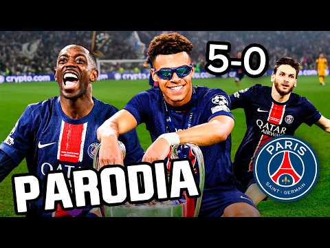 Canción PSG vs Inter 5-0 (Parodia The Black Eyed Peas - I Gotta Feeling)
