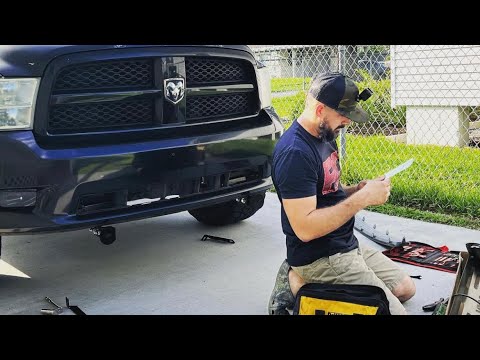 This Dodge Ram 1500 Bull Bar Looks Awesome #suncentauto