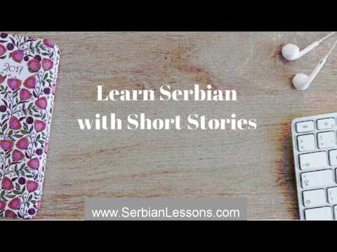 Short Texts in Serbian with Verbs Raditi Živeti and Ići