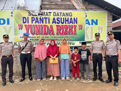 SISWA SIP ASAL POLDA SUMSEL GELAR BAKTI SOSIAL BERTEMA &lsquo;BERBAGI DENGAN HATI&rsquo;