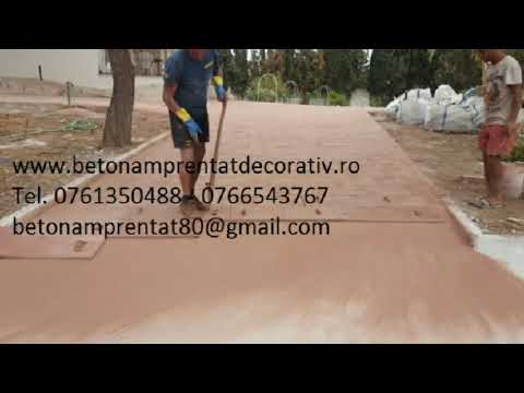 Beton Amprentat Vadu Lat -Giurgiu Tel.0761350488 -0766543767