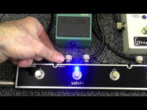 TheGigRig QuarterMaster Volume Module - Lovepedal Eternity, BOSS TR2