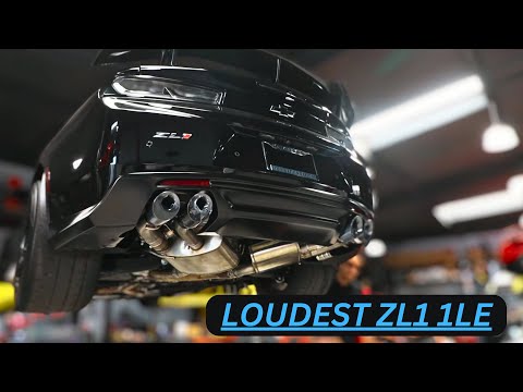 Camaro ZL1 Kooks Headers w/ Corsa is Officially The Loudest Car!