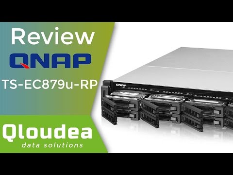 Servidor NAS QNAP TS-EC879u-RP Review en Español
