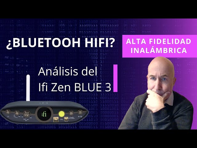 Vídeo relacionado con IFI Transmisor y receptor de alta fidelidad Zen Blue 3, bluetooth sin pérdidas 5.4