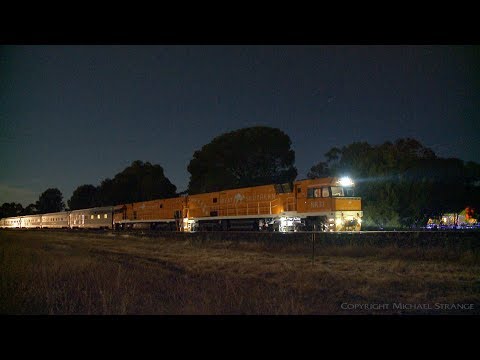 2TA8 Great Southern Passenger Trains With NR30 & NR31 - PoathTV Australian Railways