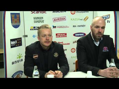 2.4.2014 Hokki - KooKoo Lehdistötilaisuus PLAYOFFS 2014