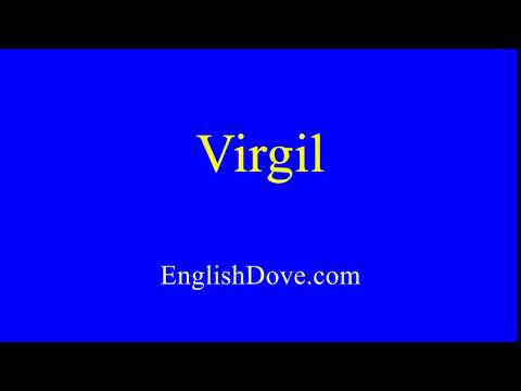 How to pronounce Virgil in American English.