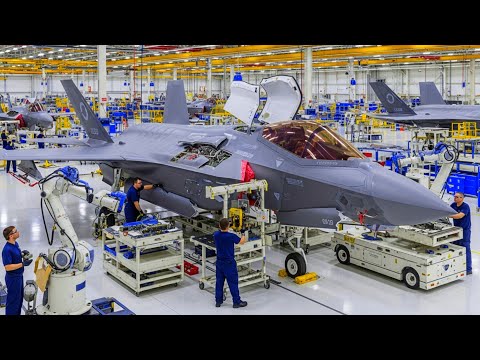 Inside the Secret F-35 Jet Factory: Building the World's Most Feared Fighter Jet (Full Process)