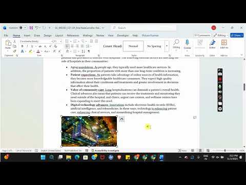 Shelly Cashman Word 365 | Modules 1-3: SAM Capstone Project A Mount Wells Medical Center