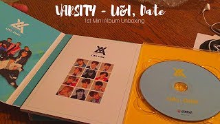 [K-Pop Album Unboxing #2] VARSITY (바시티) U&I, Date (Choice Music)