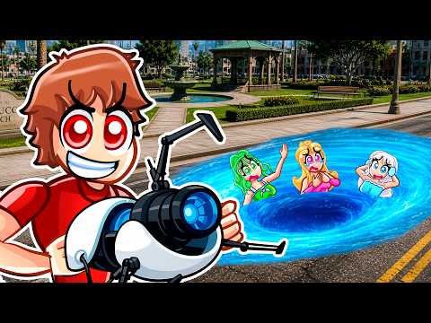 Using a Teleport Gun To Troll My Friends In GTA 5...
