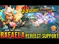 39 Assist Perfect Support Rafaela MVP 14 2 Points Build Top 1 Global Rafaela MLBB