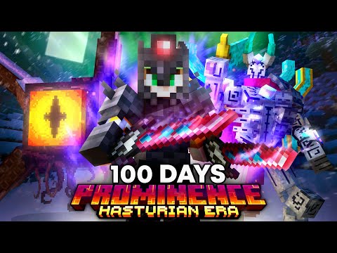 100 Days as a DEATH KNIGHT in Prominence II Minecraft [FULL MOVIE]