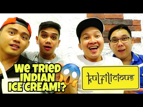 KABAYAN tries Indian Ice Cream | KULFILICIOUS CAFFE