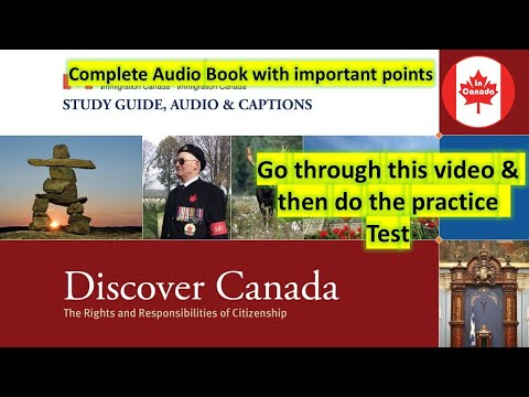 Discover Canada – Full Audiobook | Official Canadian Citizenship Study Guide (2025)