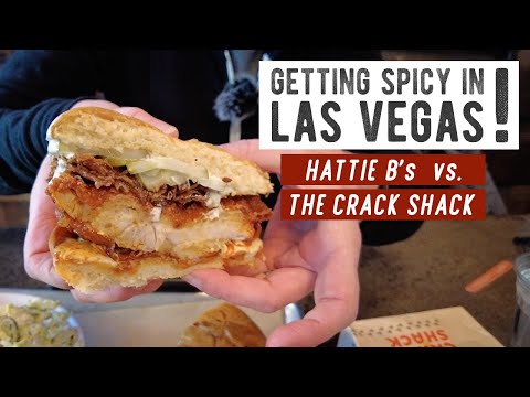 This Vegas Strip Restaurant Review Gets Spicy: Hattie B's vs. The Crack Shack! Las Vegas Vlog 2022