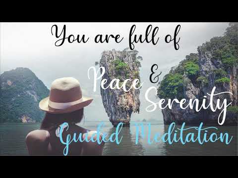 Feel The Peace & Serenity Within You ~ 10 Minute Guided Meditation
