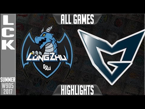 Longzhu Gaming vs Samsung Galaxy Highlights ALL GAMES LCK Week 9 Final Week Summer 2017 LZ vs SSG
