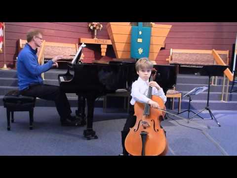Keenan performing Elgar cello concerto (movements 1 & 2)