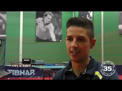1 minuut interview met tafeltennisser JP Montanus
