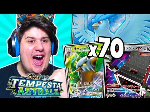 ALLENATORE ULTRA FULL ART PAZZESCO! 70 BUSTINE TEMPESTA ASTRALE! - Pokémon GCC Online #27