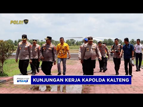 KAPOLDA KALTENG KUNJUNGI POLRES SERUYAN TEKANKAN PELAYANAN DAN PENEGAKAN HUKUM