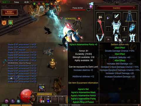 Dark Lord LVL 463 SOLO FEREA - MU ONLINE (WEBZEN) #3