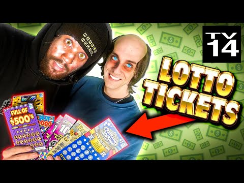SCRATCHING LOTTERY TICKETS!!! (1080p HD)