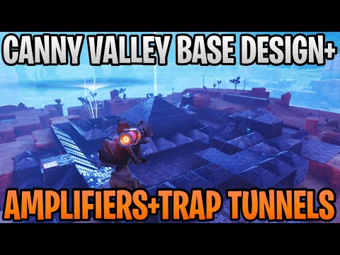 my canny valley storm shield base amplifier trap tunnels base design wssd canny valley - fortnite stw canny valley bunkers