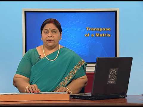 Transpose of a Matrix