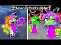 From HUMAN To ACID S SISTER In Minecraft