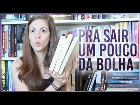 5 LIVROS PRA TRAZER NOVAS EXPERIÊNCIAS