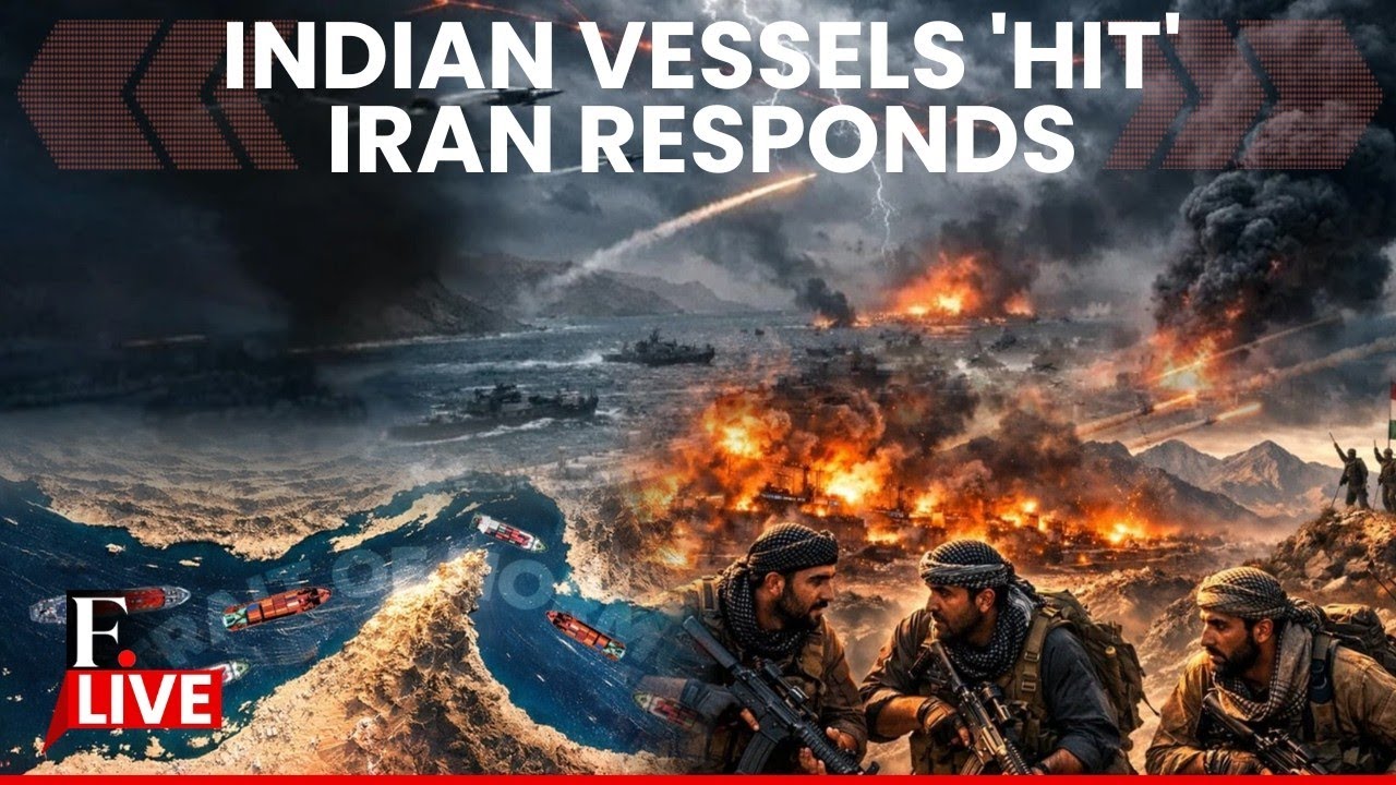 HORMUZ BLOCKADE LIVE: Indian Vessels Come Under Fire in Hormuz; Iran Responds | Firstpost