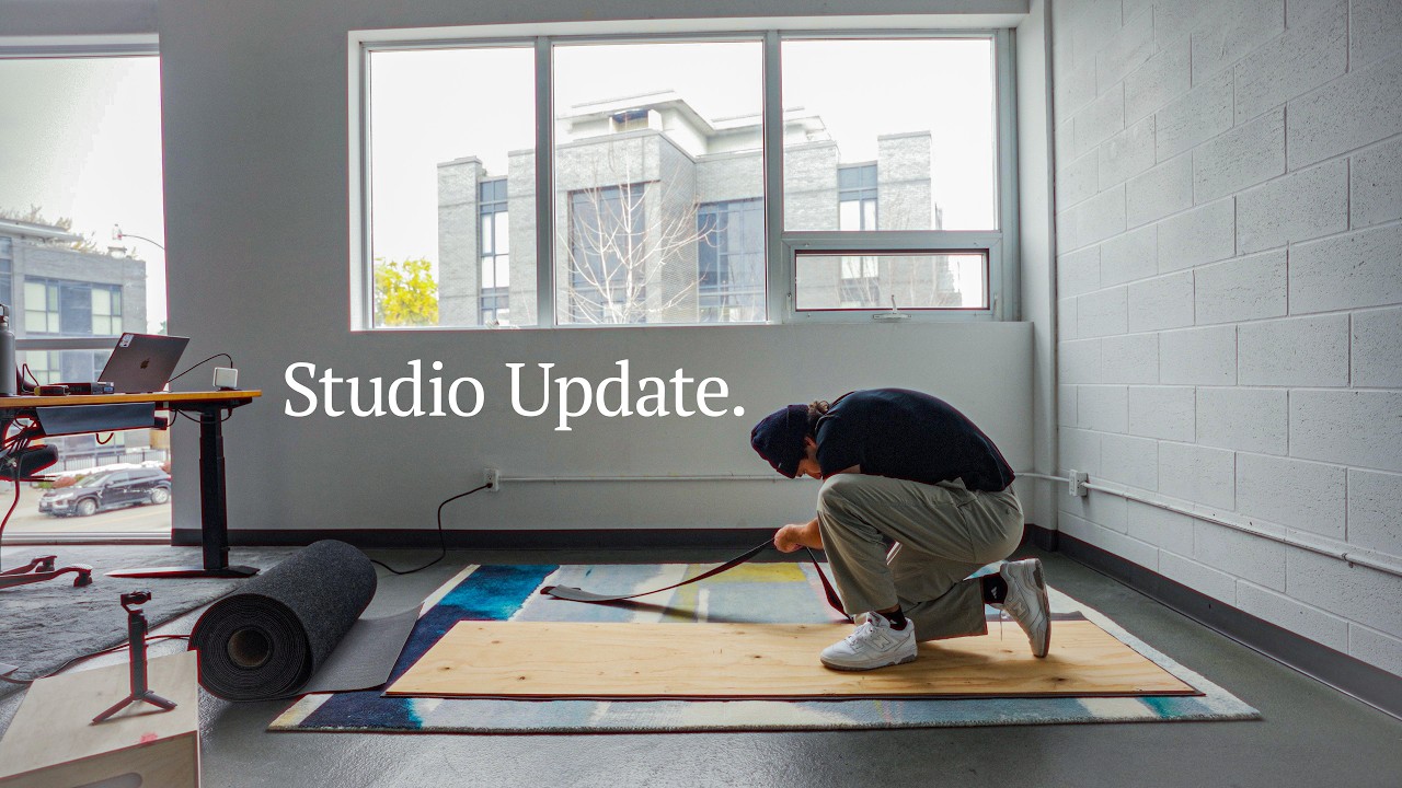 Moving into my new studio & Building a "Gear Shelf"