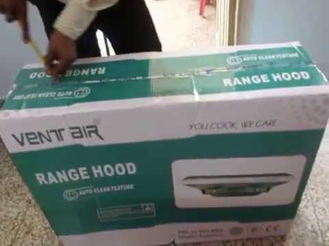 Unboxing of vent air auto clean kitchen chimney ( ocean max)...