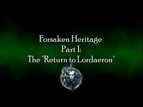 Forsaken Heritage Part 1: Return to Lordaeron | Required quest to get undead transmog set