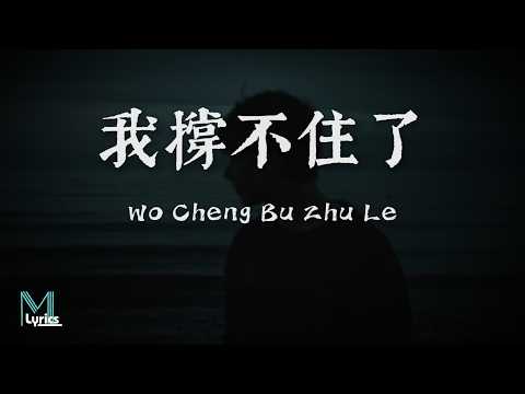 Xiao Ya (小鴨) - Wo Cheng Bu Zhu Le (我撐不住了) Lyrics 歌词 Pinyin/English Translation (動態歌詞)