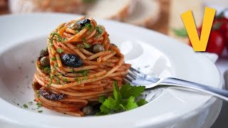ワンポットパスタ 〜アラ・プッタネスカ〜