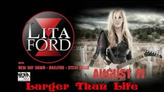 Lita Ford Larger Than Life Starland August 11, 2016
