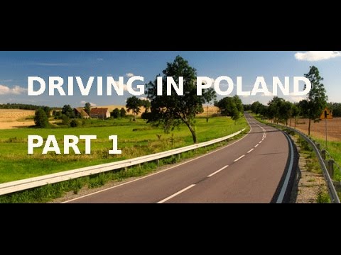 Driving in Poland PART 1 | Toruń - Gniezno - Gorzów Wielkopolski
