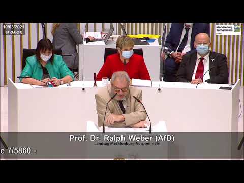 Ralph Weber: Für die Reduzierung des Quorums zur Erhebung einer abstrakten Normenkontrollklage!