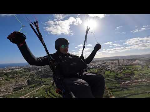 Buzz z6,,  Malta,, top of the world, paragliding, free, buzz, Phil Collins, heaven.