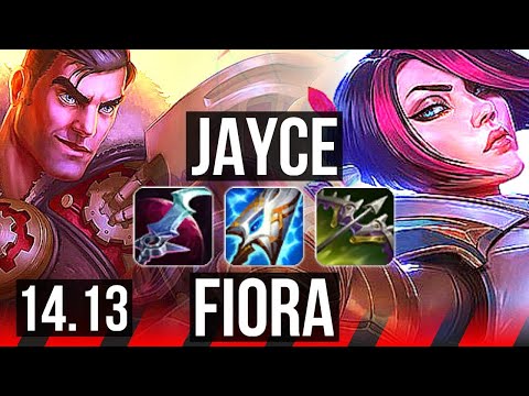 JAYCE vs FIORA (TOP) | 14 solo kills, 52k DMG, Legendary, 600+ games | VN Master | 14.13