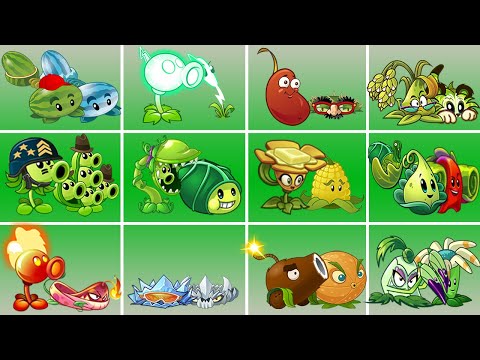 Team Pokra & Bloomerang Plants Vs 11 Team Plant - Which Team Plant Strongest? - PvZ 2 Team 02 Plant