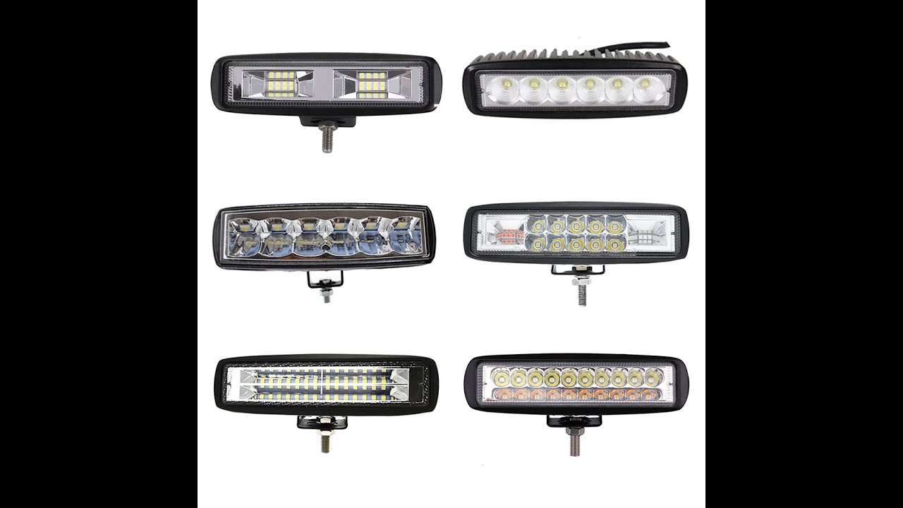 6inch LED Bar 18W 24W 30W 48W 60W 84W LED Work Light Bar