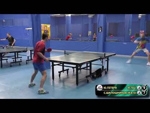 3.SHAPOSHNIKOV - TETERYA Moscow КлубАртТТ #tabletennis #настольныйтеннис