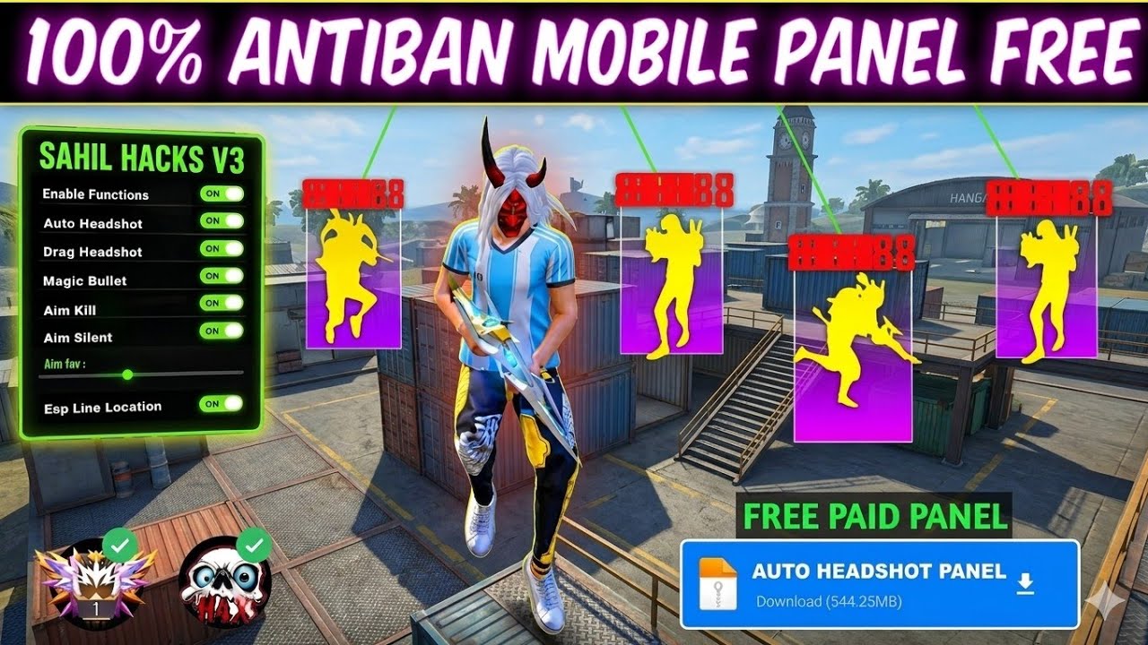 Ob53 Free Fire Panel Mobile 🔥 FF Antiban Panel | Free Fire Hack New 😈 FF Injector 2026 | FF Panel